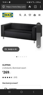 Klippan Ikea bank Bomstad, Huis en Inrichting, Banken | Bankstellen, Ophalen, Overige materialen, 150 tot 200 cm, Tweepersoons