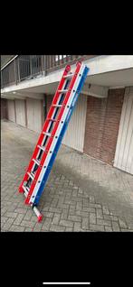 Altrex ladder 3 x 9    Zo goed als nieuw, Ophalen, Zo goed als nieuw