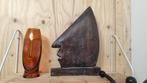 Handgesneden Houten Beeld – Gezicht Profiel, Ophalen of Verzenden
