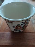 Vintage bloempot van Delft polychroom Holland handwerk, Antiek en Kunst, Ophalen of Verzenden