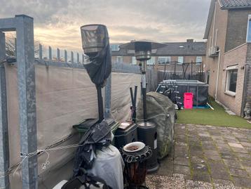 Terrasverwarmers beschikbaar voor biedingen