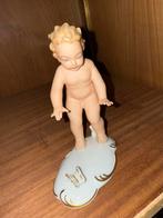 Vintage Gerold Porzellan Beeldje Kind met Vlinder, Antiek en Kunst, Antiek | Keramiek en Aardewerk, Ophalen of Verzenden