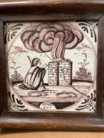 Oude Bijbelse Tegels - Genesis, Antiek en Kunst, Antiek | Wandborden en Tegels, Ophalen of Verzenden