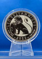 (10055) ENGLAND   BRITISH LION 2025   FIVE OUNCE, Ophalen of Verzenden, Overige landen, Losse munt, Zilver