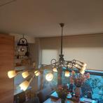 12 armige robuuste hanglamp voor boven de eettafel., Huis en Inrichting, Lampen | Hanglampen, Ophalen, Gebruikt, Boeren, Metaal