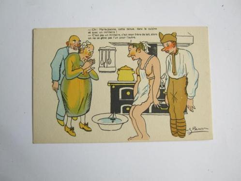 Ansichtkaarten Frankrijk, TC 8-36 Franse Humor kaart ong., Verzamelen, Ansichtkaarten | Buitenland, Ongelopen, Frankrijk, 1940 tot 1960