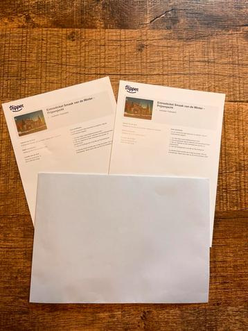2x Entree Tickets Smaak Van De Winter beschikbaar voor biedingen