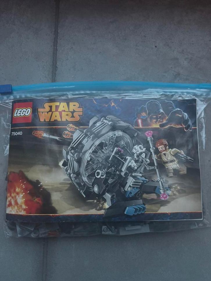 LEGO Star Wars 75040 – General Grievous’ Wheel Bike, Kinderen en Baby's, Speelgoed | Duplo en Lego, Zo goed als nieuw, Lego, Complete set