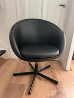 Zwarte IKEA Skruvsta bureaustoel, Huis en Inrichting, Bureaustoelen, Ophalen, Gebruikt, Zwart, Bureaustoel