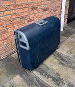 Donkerblauwe Carlton hardcase koffer, Ophalen, Gebruikt, Hard kunststof, 70 cm of meer