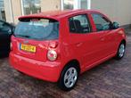 Kia Picanto 1.1 AUT 2009 Rood, Alarm, Stof, Zwart, 4 cilinders