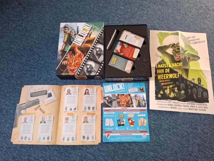 Unlock! Escape Spel, Hobby en Vrije tijd, Gezelschapsspellen | Bordspellen, Ophalen of Verzenden