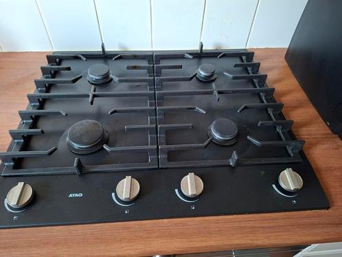 Atag inbouw gaskookplaat ZGAN, Witgoed en Apparatuur, Kookplaten, Zo goed als nieuw, Inbouw, Gas, 4 kookzones, Ophalen