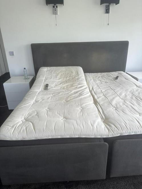 Nelson Avantgarde Elektrische Boxspring - 180x200, Huis en Inrichting, Slaapkamer | Boxsprings, Gebruikt, 180 cm, 200 cm, Tweepersoons