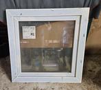 Draai / kiep kunststof raam incl dubbel glas 75x75, Ophalen, Nieuw, Kunststof, Raamkozijn