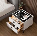 Led Bureau met Powerbank - Modern Nachtkastje, Kunststof, Nieuw, Ophalen of Verzenden, 45 tot 65 cm