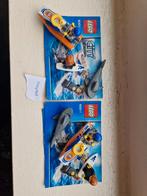 2x Lego City 60011 Reddingsboot Compleet, Ophalen of Verzenden, Gebruikt, Complete set, Lego
