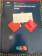 Inbusiness Bedrijfsadministratie basis MBO, Ophalen of Verzenden, Zo goed als nieuw, MBO