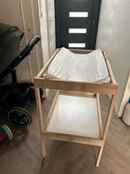 Houten commode met aankleedkussen, Kinderen en Baby's, Kinderkamer | Commodes en Kasten, Gebruikt, Minder dan 75 cm, Commode, Ophalen