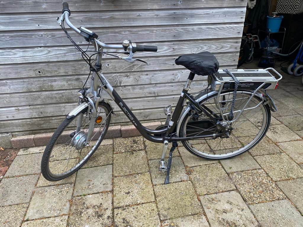 Sachs electra met gashendel kenteken plaat, Verzenden, Zo goed als nieuw, Overige merken