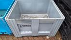 Palletbak, vleesbak accubak kist grijs 120 x 100 x 79 cm, Ophalen, Kunststof, Gebruikt, 100 tot 150 cm