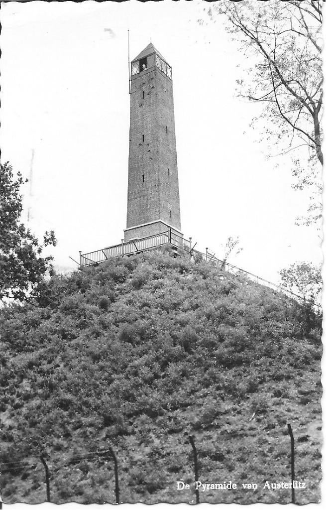 De Pyramide van Austerlitz  Maarn., Verzamelen, Ansichtkaarten | Nederland, Ophalen of Verzenden, 1960 tot 1980, Gelopen, Utrecht