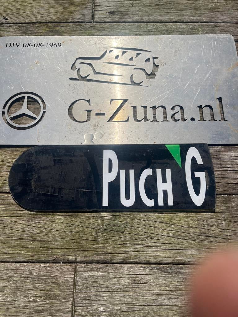 Reservewiel embleem Puch G / Mercedes G-Klasse, Ophalen, Gebruikt