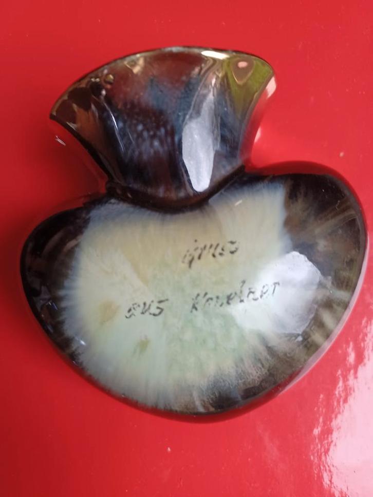 Vintage Muurvaasje - Uniek Keramiek Kunstwerk, Antiek en Kunst, Antiek | Vazen, Ophalen of Verzenden