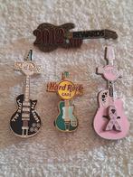 Hard Rock Cafe : 4 Verschillende Emaille Pins, Verzamelen, Speldjes, Pins en Buttons, Verzenden, Zo goed als nieuw, Merk, Speldje of Pin