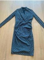 Purdey jurk s stretch, Blauw, Ophalen of Verzenden, Zo goed als nieuw, Maat 36 (S)