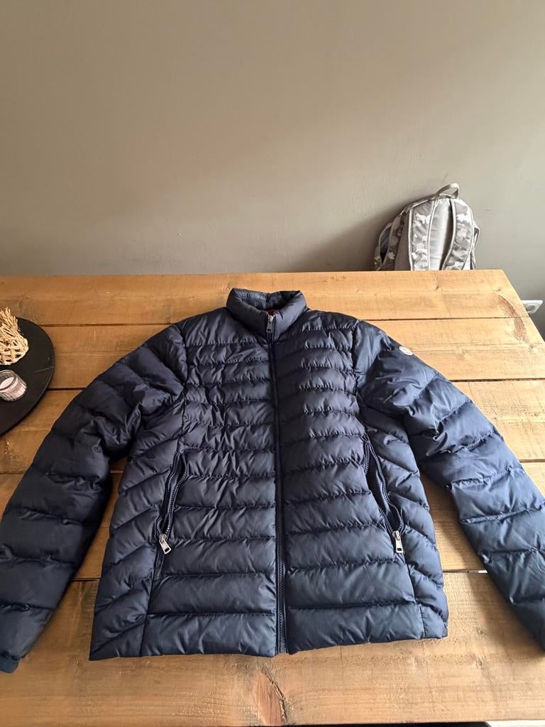 Moncler Jas - Regular Fit L/XL, Kleding | Heren, Jassen | Winter, Zo goed als nieuw, Maat 56/58 (XL), Blauw, Ophalen of Verzenden