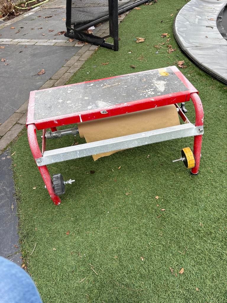 Maskeerapparaat groot afplakapparaat, Ophalen