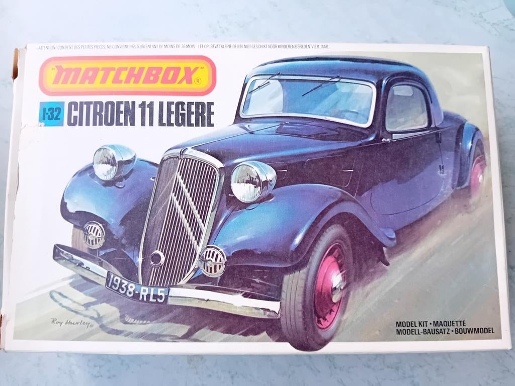 Matchbox I-32 Citroën 11 Legere, Ophalen of Verzenden, 1:50 of kleiner, Auto, Overige merken