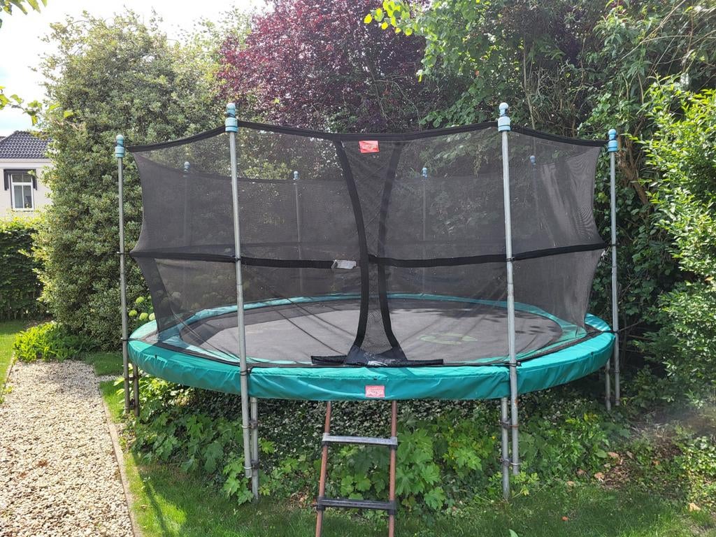 BERG trampoline COMPLEET!!, Kinderen en Baby's, Speelgoed | Buiten | Trampolines, Ophalen of Verzenden