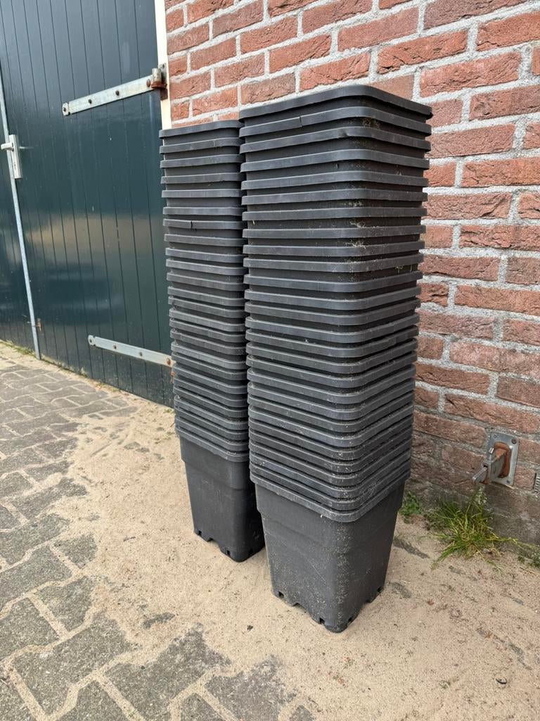 Kweekpotten 11L - kweek potten planten plastic, Kunststof, Rond, Ophalen of Verzenden, Zo goed als nieuw