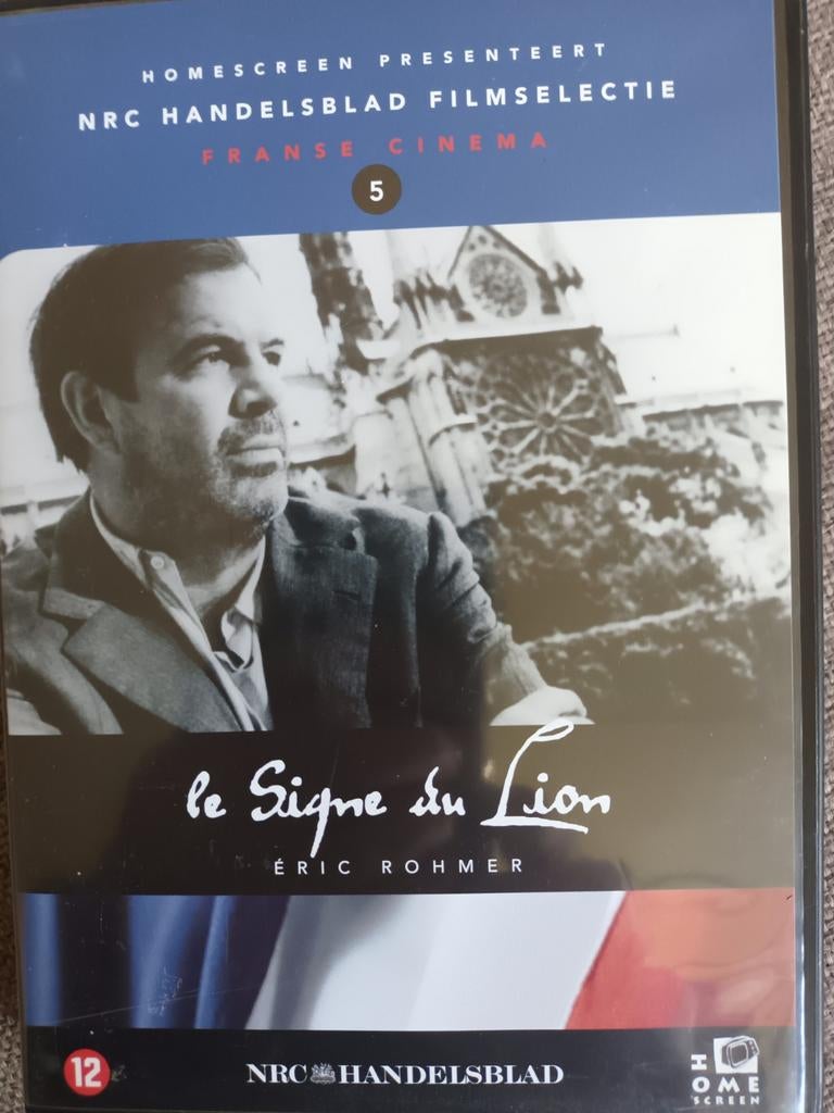 Le Signe du Lion van Eric Rohmer, Cd's en Dvd's, Dvd's | Filmhuis, Ophalen of Verzenden