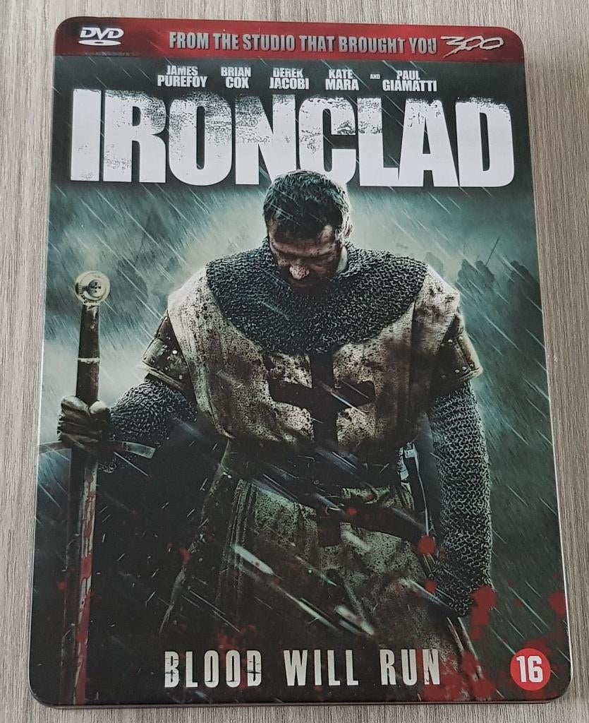 DVD Iron Clad, Steelbox [Actie/Spektakel], Alle leeftijden, Ophalen of Verzenden, Zo goed als nieuw, Overige genres