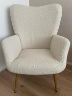 Fauteuil teddy creme, Ophalen, Zo goed als nieuw, 50 tot 75 cm