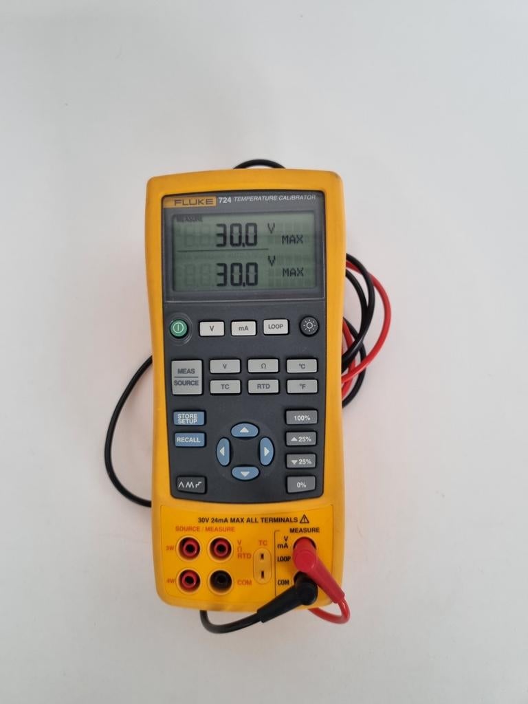 Fluke 724 Temperatuur Kalibrator - Zo goed als nieuw, Doe-het-zelf en Verbouw, Meetapparatuur, Ophalen of Verzenden