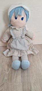 Grote stoffen pop Holly  Hobbie (75cm) met blauw haar, Ophalen of Verzenden, Zo goed als nieuw, Overige typen