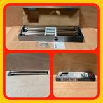 134 Tafel Poten Inklapbaar vier stuks Nieuw in doos Chroom, 50 tot 100 cm, Nieuw, Rechthoekig, 50 tot 100 cm