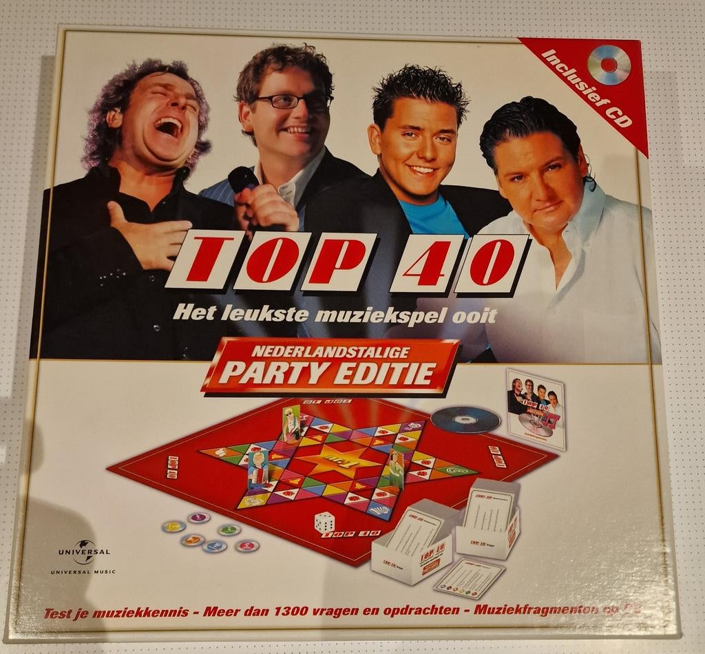 Top 40 Party Editie, muziekspel met CD, Ophalen