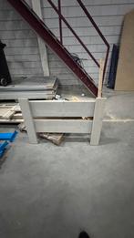 1 persoonsbed, steigerhout, Huis en Inrichting, Slaapkamer | Bedden, Ophalen, Gebruikt, 90 cm, Eenpersoons