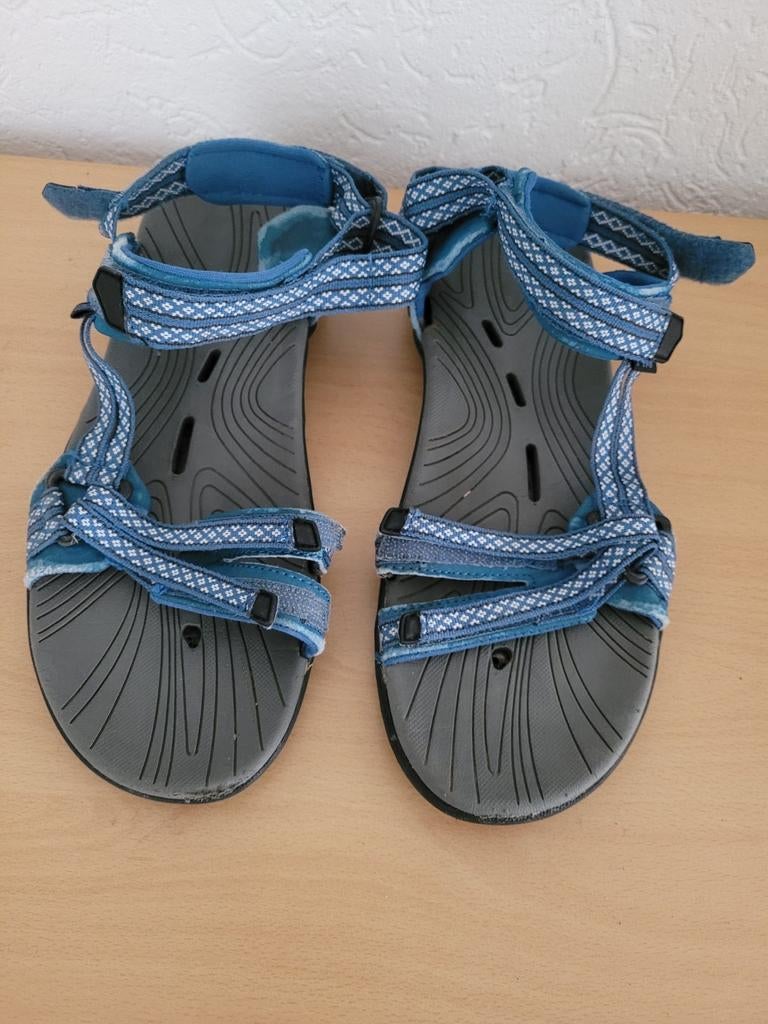 Blauwe sandalen HN mt 42, Kleding | Dames, Schoenen, Blauw, Zo goed als nieuw, Sandalen of Muiltjes, HN
