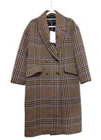 Lange stoffen jas Zara nieuw met kaartje, Ophalen of Verzenden, Nieuw, Maat 38/40 (M), Bruin