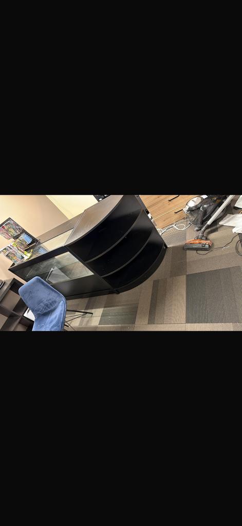 Toonbank zwart, Ophalen