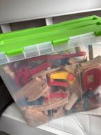 Houten treinset mix Lidl en IKEA, Ophalen, Gebruikt, Overige typen
