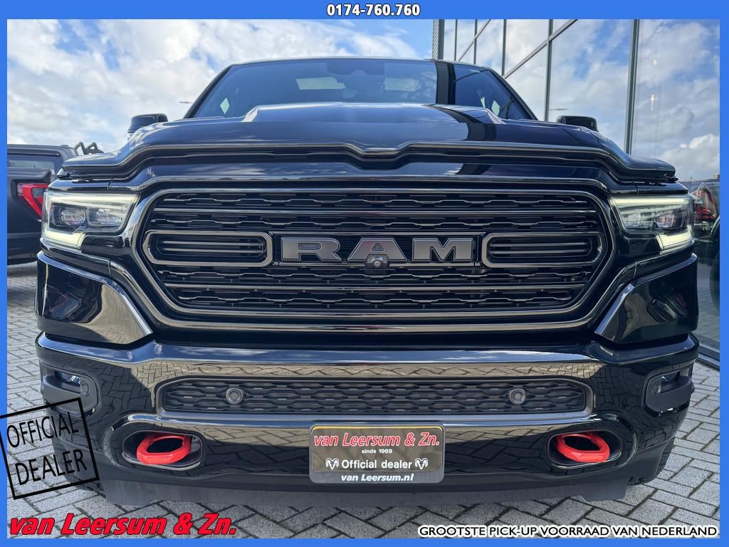 Dodge Ram 1500 Limited Night | Pano | H&K | LPG bovenbouw, Auto's, Automaat, 2546 kg, 5654 cc, 402 pk