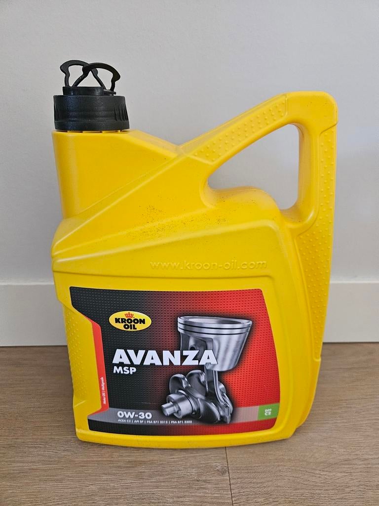 Kroon Oil Avanza MSP 0W-30 Motorolie - 4,8 Liter, Ophalen of Verzenden, Gebruikt, Universele onderdelen