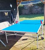 Outdoor tafeltennis/ pingpongtafel - 275 x 182 cm, Sport en Fitness, Tafeltennis, Ophalen, Gebruikt, Tafel Outdoor, Verrijdbaar